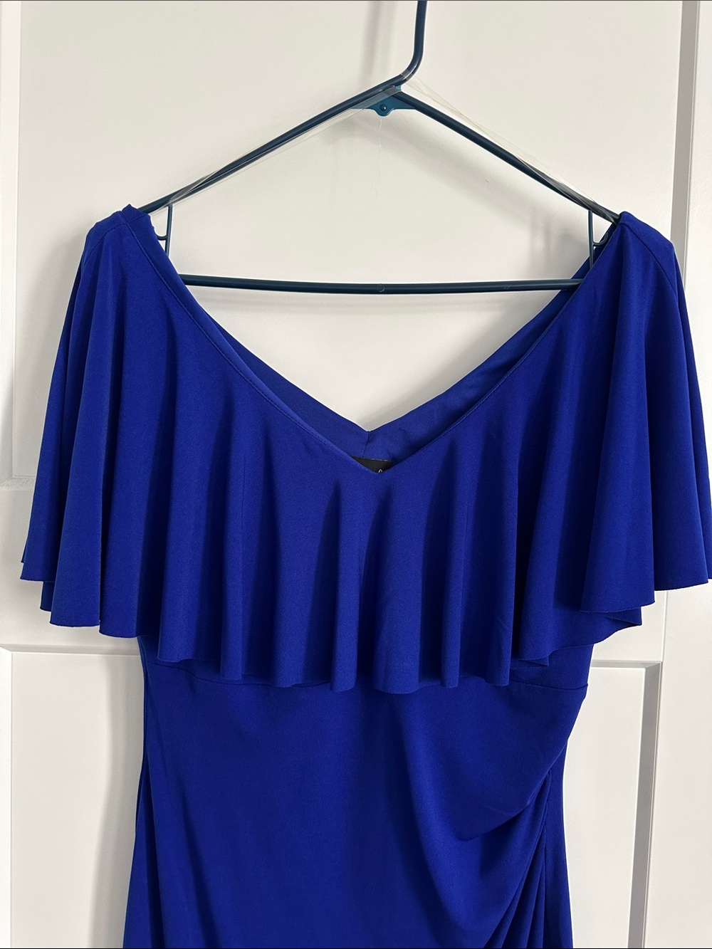 Midi Dress in Royal Blue NWOT - Picture 2 of 6